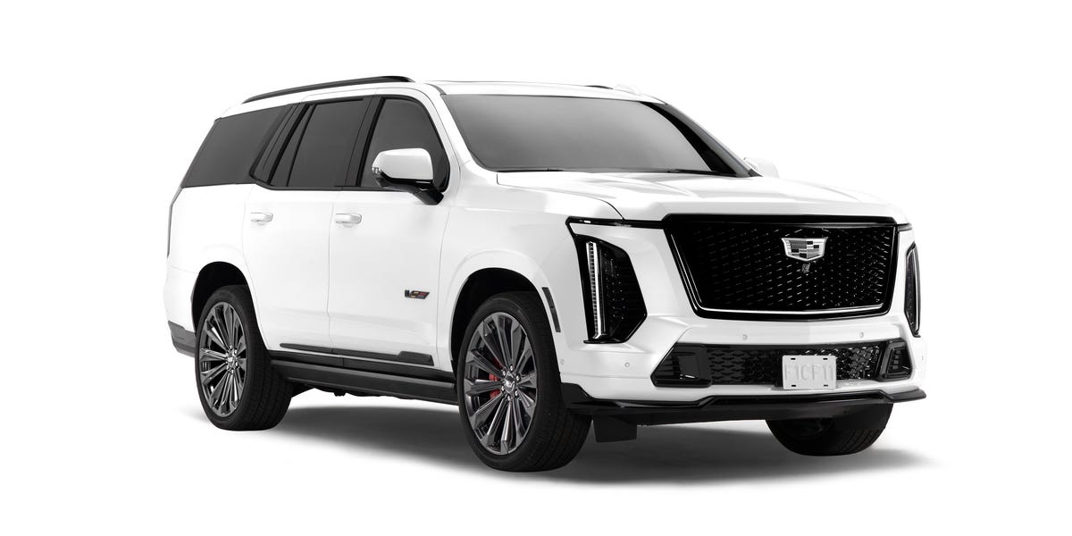 Cadillac’s Mexico-only Sergio Perez-themed Escalade-V special edition ...