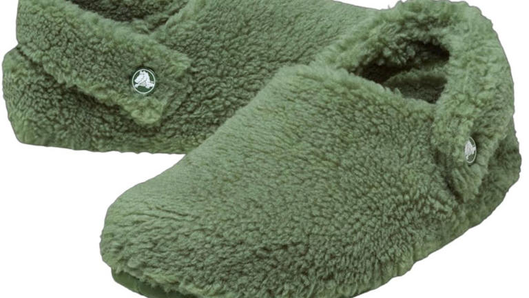 Crocs’ $50 fuzzy clog-inspired slippers are now on sale for $22 and ...