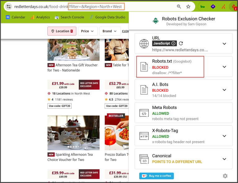 When should ecommerce filters become indexable pages?