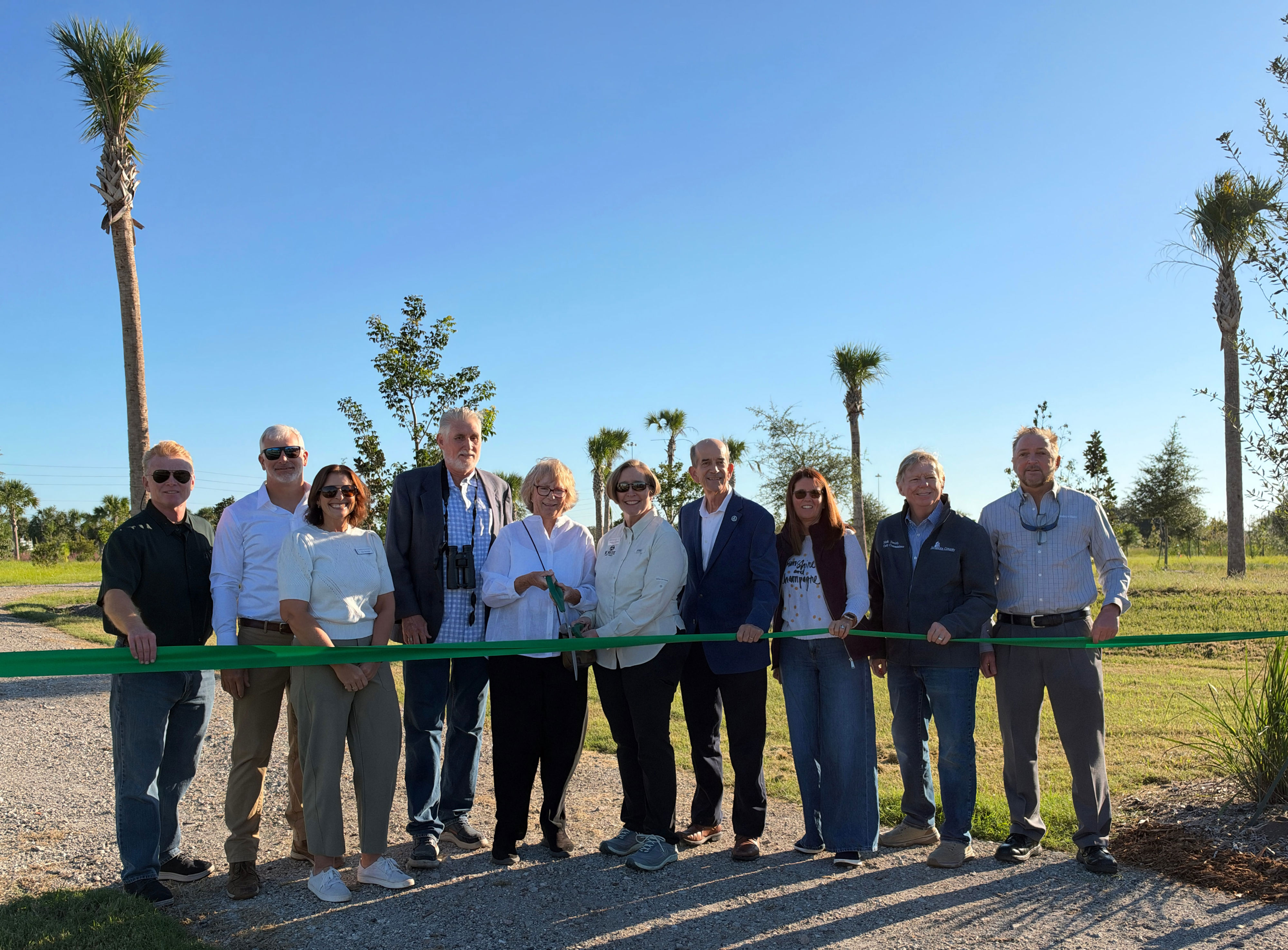 SE Quad ribbon cutting celebrates re-wilding adjacent to Celery Fields