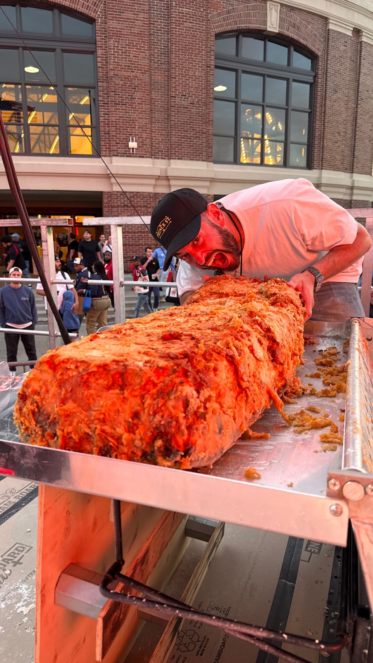100-pound chicken tender world record