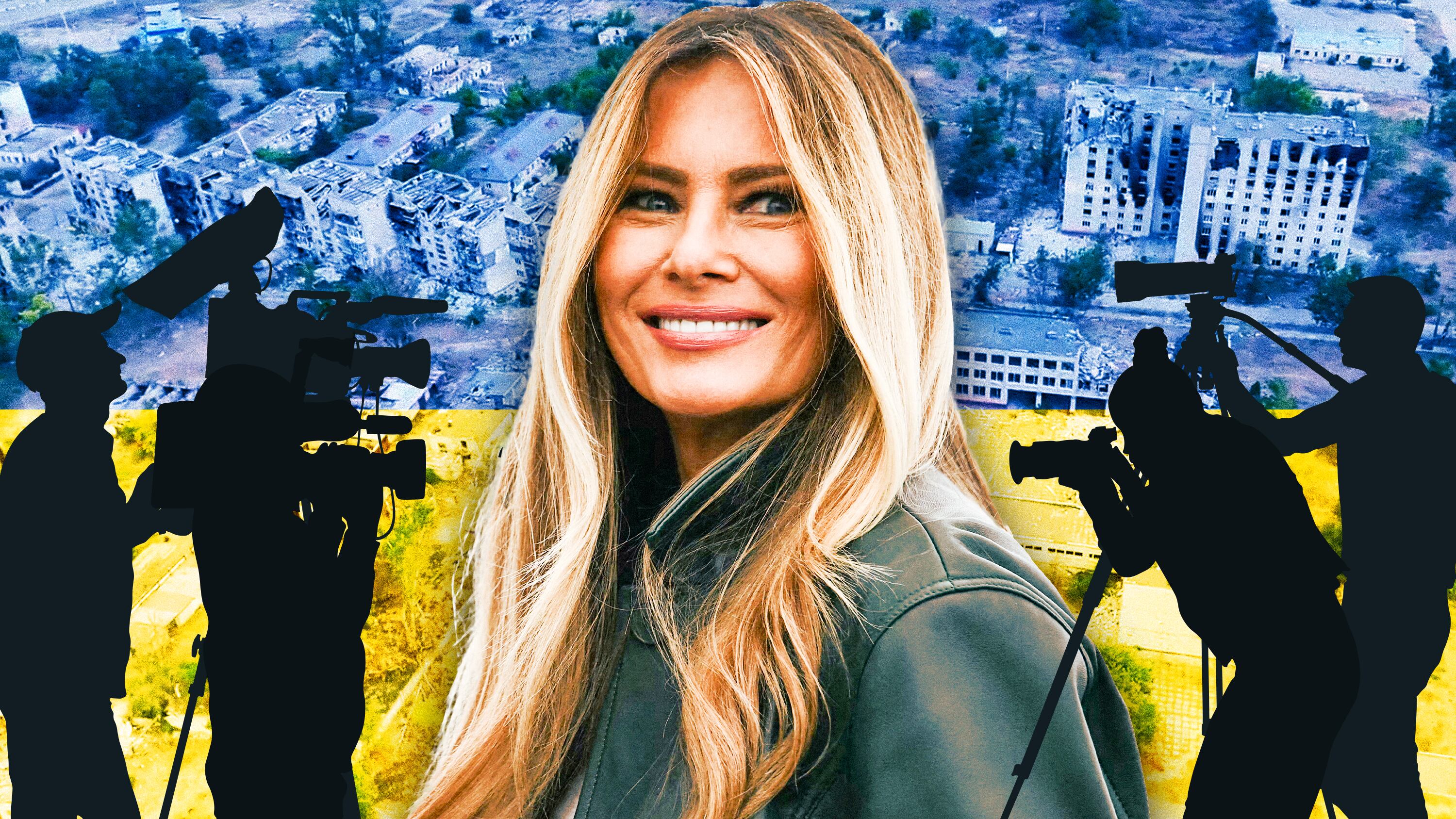 Melania lines up pro-Trump media outlet to police peace deal