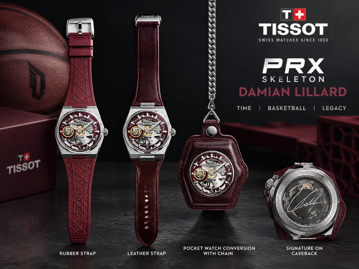 Tissot PRX Skeleton Damian Lillard: What is price in India & worldwide ...