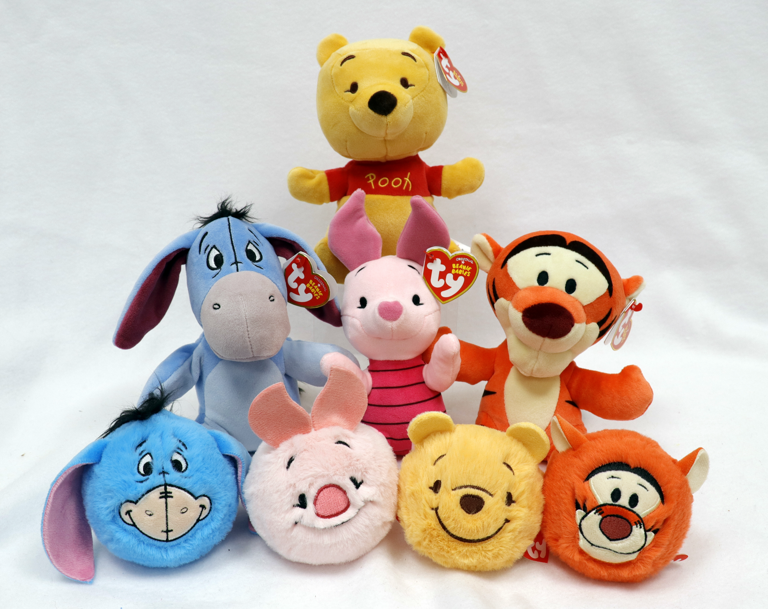 1990s plush toy fad celebrates Winnie the Pooh's 100th birthday with ...