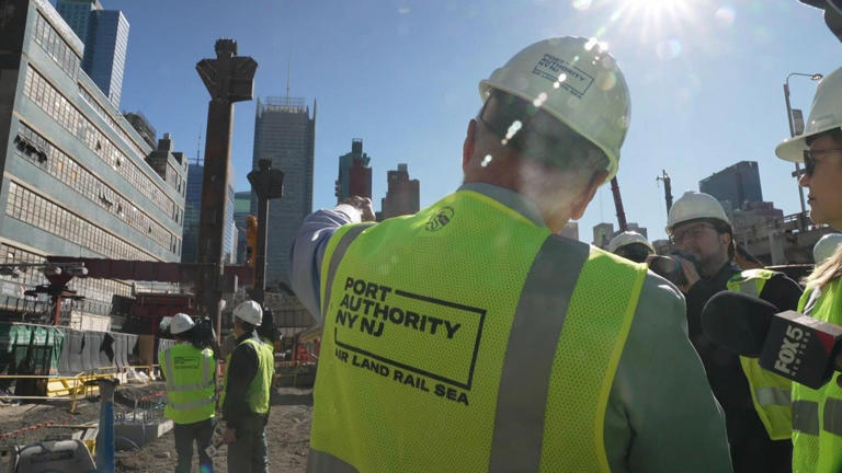 Go behind the scenes at the Port Authority Bus Terminal rebuilding project