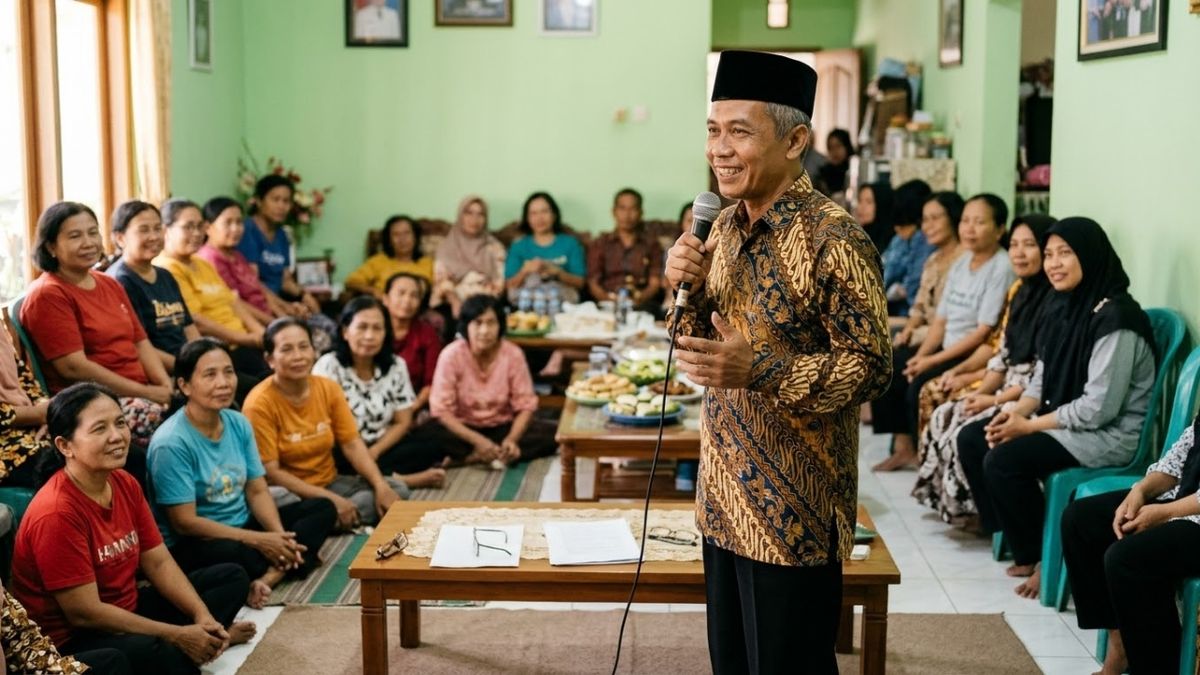 3 contoh teks sambutan bahasa Jawa acara pertemuan RT, singkat, sopan ...