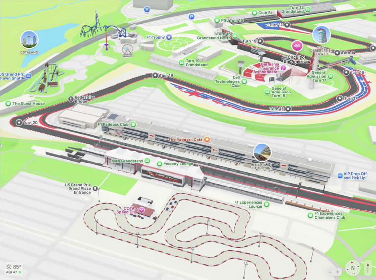 Apple Maps gives Austin a 3D makeover ahead of Formula 1 race