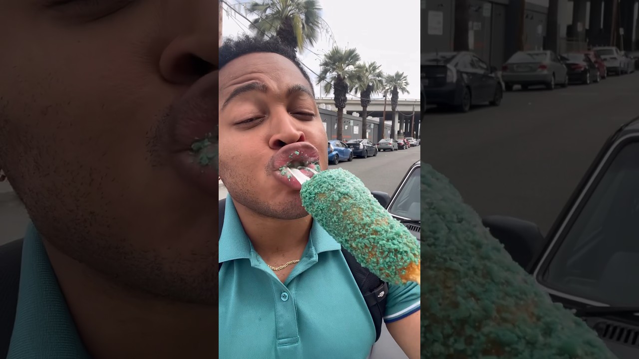 Blue Takis Corndog Culver City!