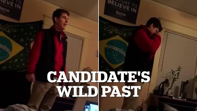 Resurfaced video of GOP congressional candidate shows wild past