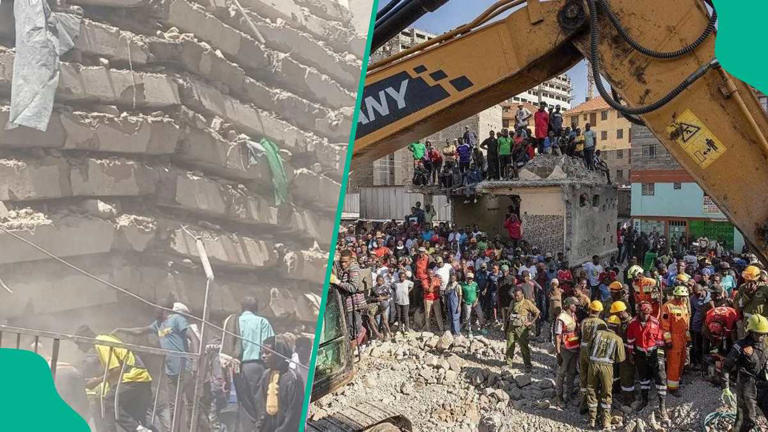 Breaking: Tears as popular 18-storey building suddenly collapses