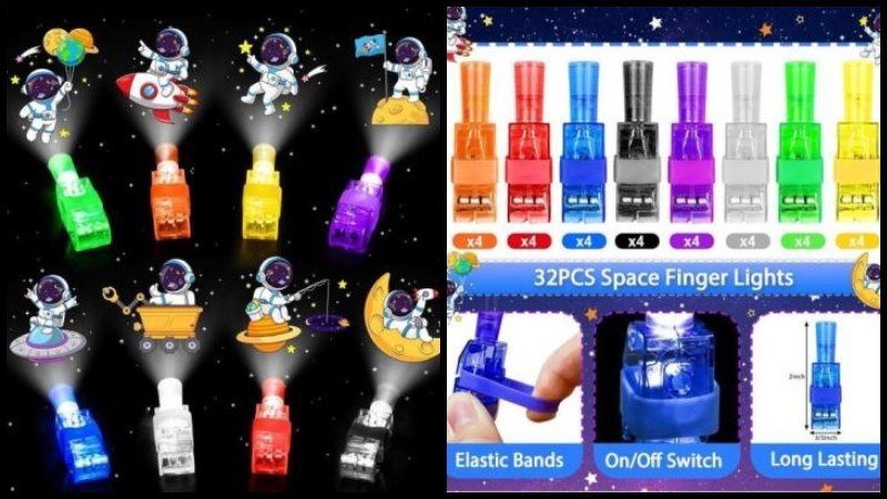 Finger lights recalled due to ingestion risk
