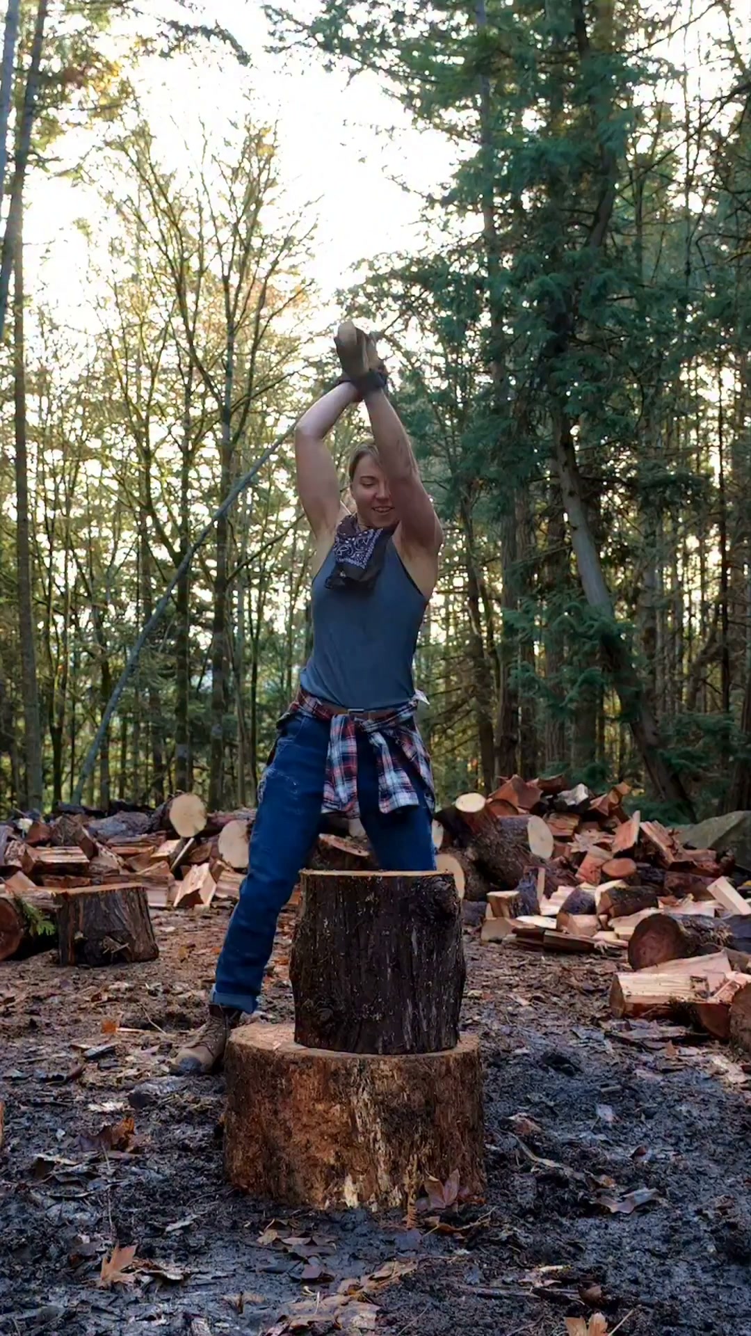 Cedar: Easy splits + amazing smell