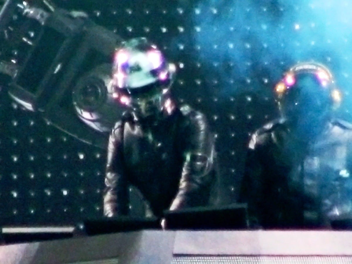 Lego is turning Daft Punk's famous pyramid stage into a set