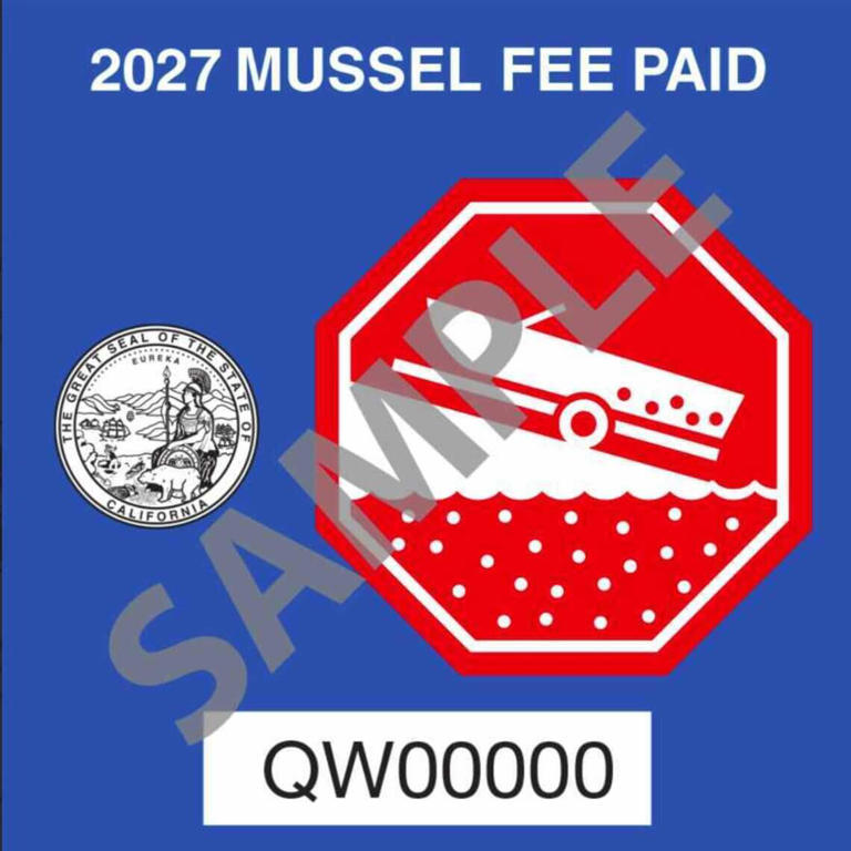 California's mussel sticker fee just went up. Here's what boaters need ...