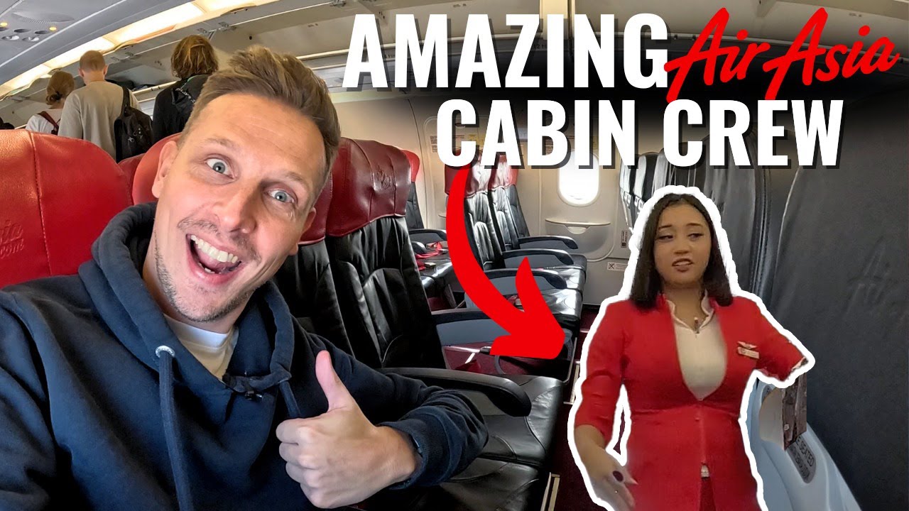 Flying AirAsia to Malaysia with an amazing crew!