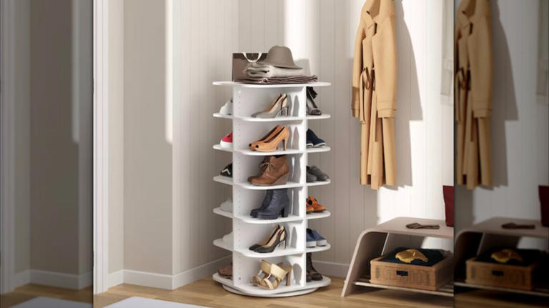 Retire your old shoe rack: This space-saving alternative from Lowe's ...
