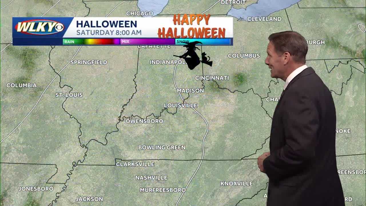 Early look at Halloween weather