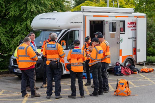 Search and rescue team recognised after providing 400 hours of support
