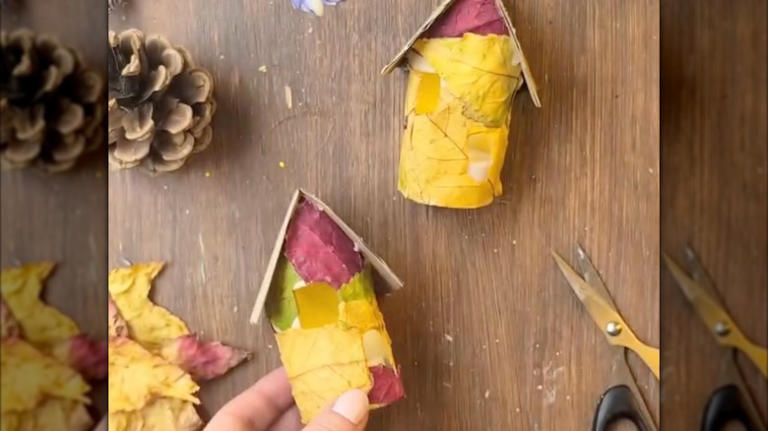 Retire your old string lights: Turn toilet paper rolls and fallen ...