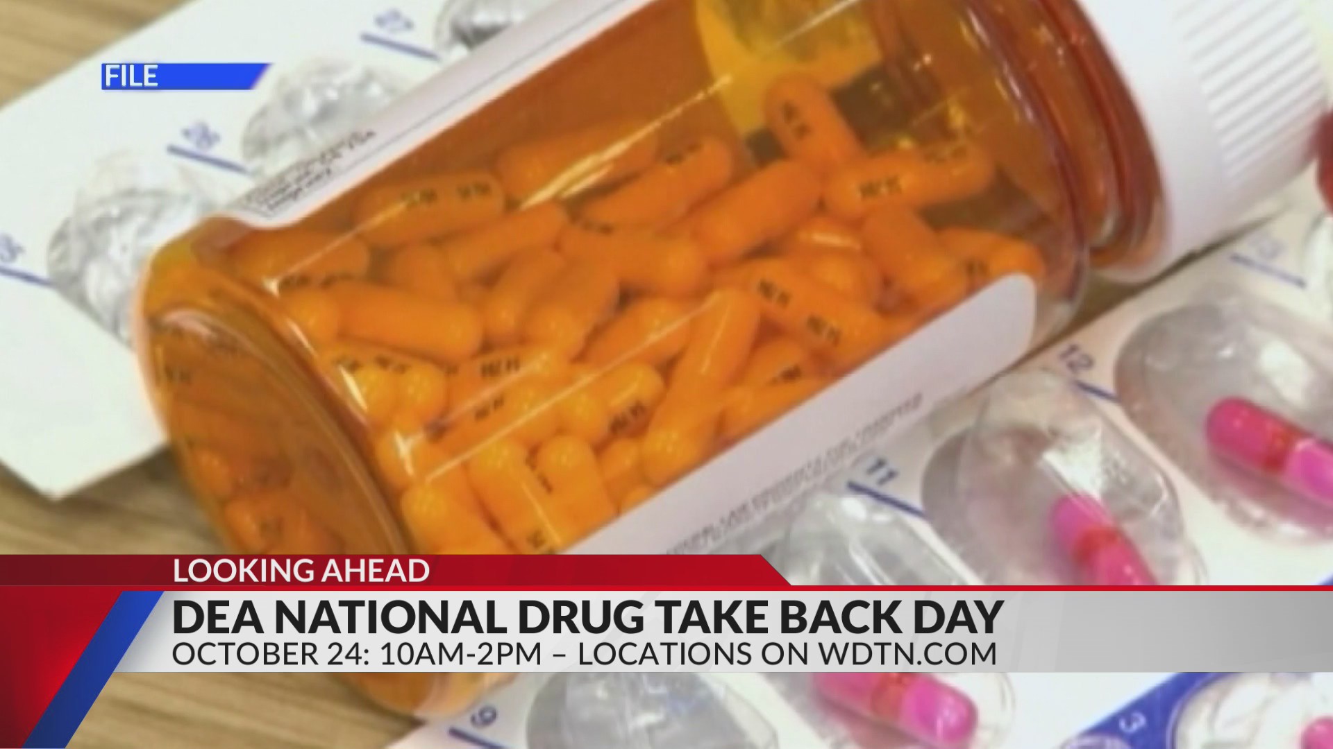 DEA National Drug Take Back Day on Saturday