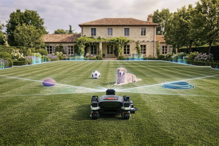Sunseeker Elite proves robot mowers can navigate complex yards at Equip ...