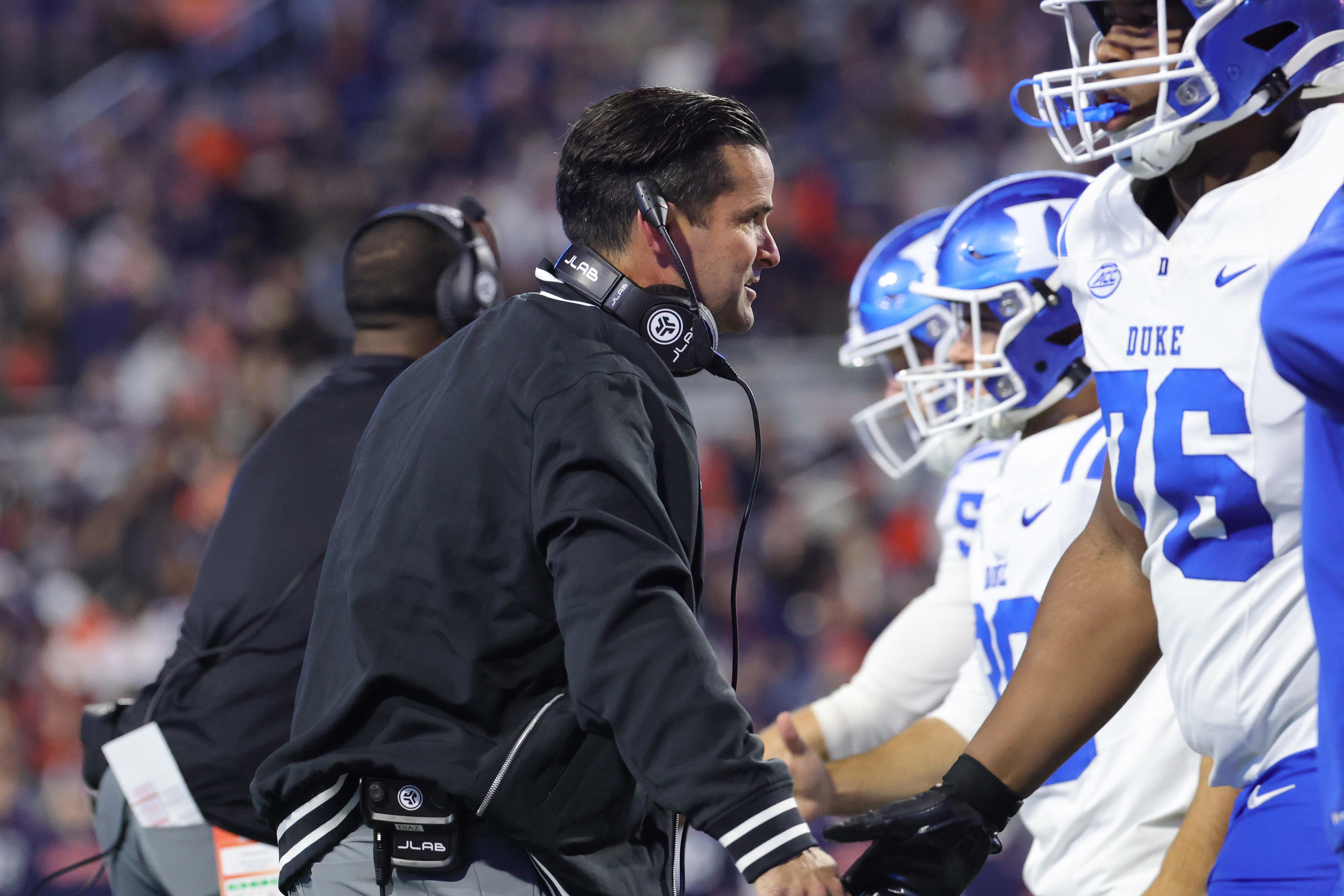 Who is on Duke football vs Boston College injury report? Latest updates