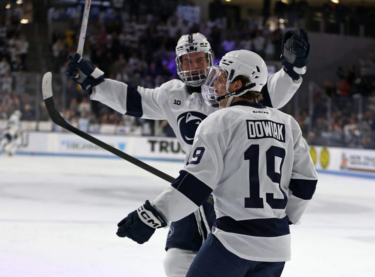 Penn State men’s hockey secures first win in chippy bout against Canisius