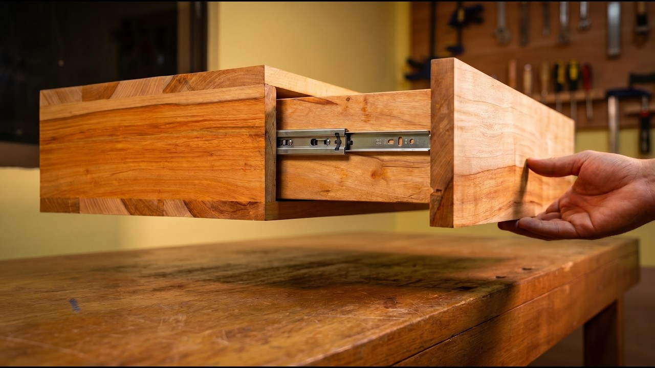 MUEBLE De MADERA Sin TORNILLOS!! Flotante CON ANCLAJE FRANCES Secretos ...