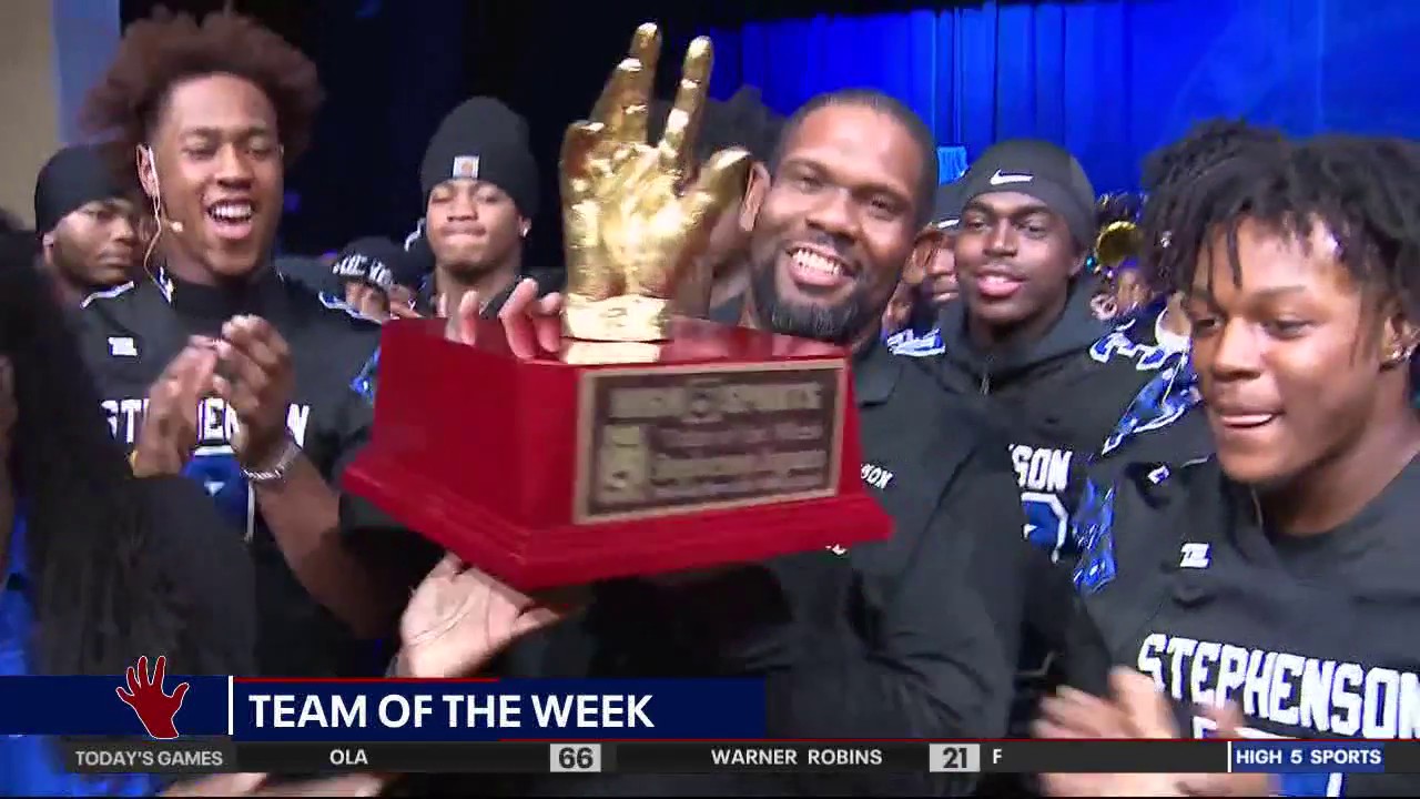 Stephenson football improves record to 8-1