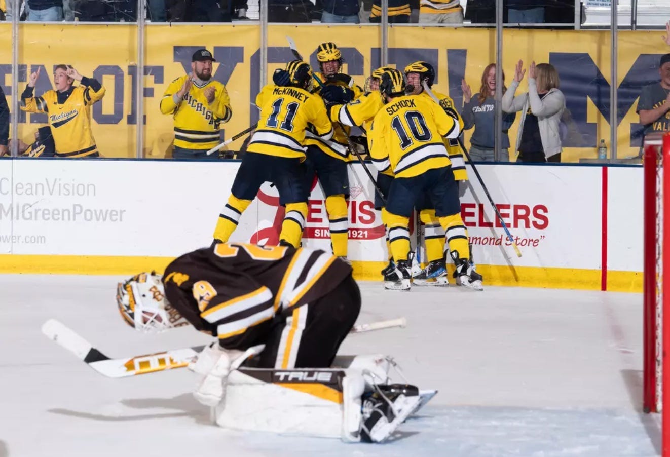 It happened again! Michigan hockey stuns WMU with 0.1 seconds left