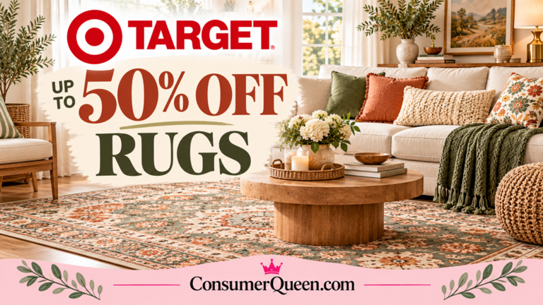 Target area rug deals: Save up to 50% on rugs!