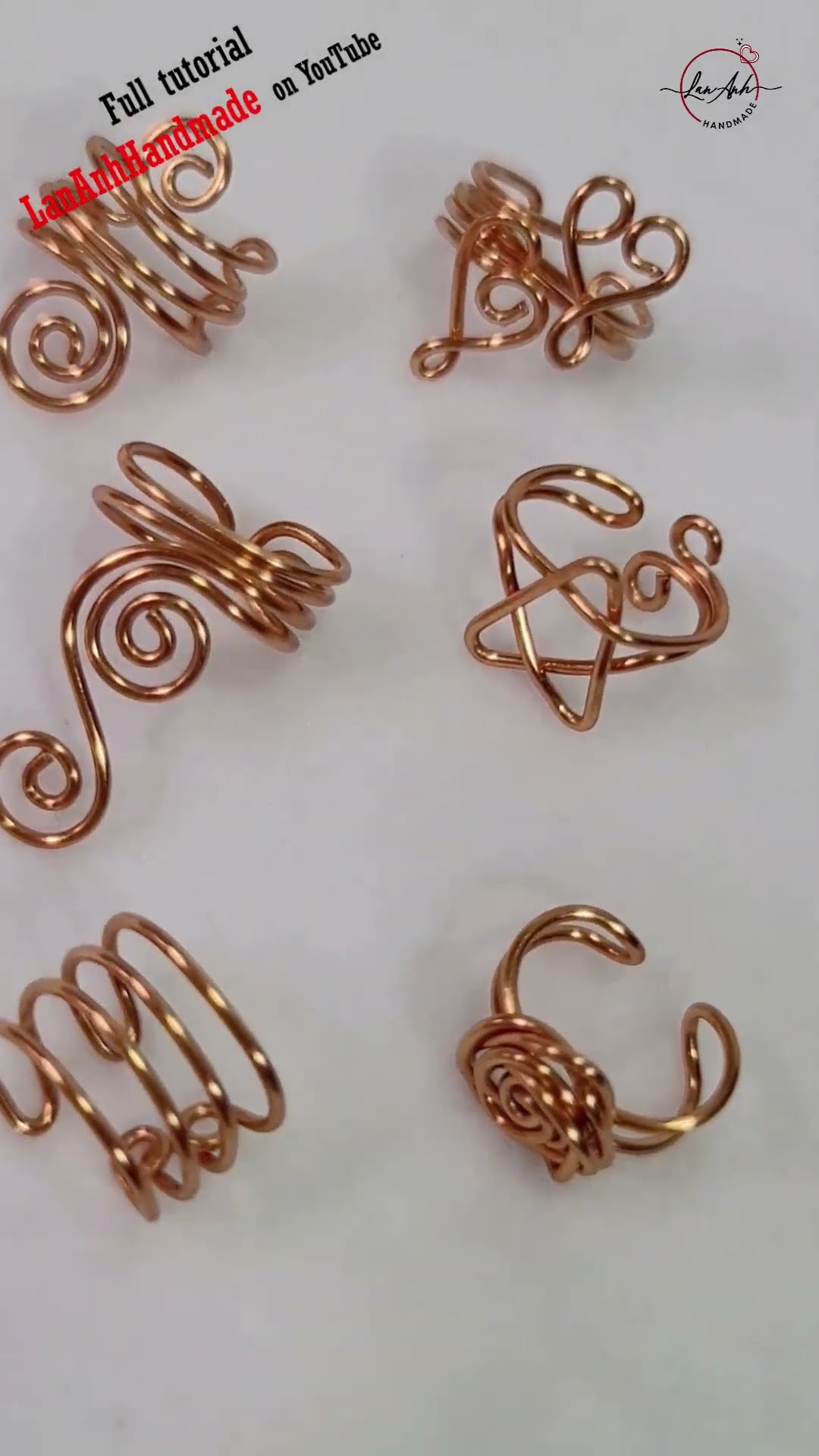 6 stunning DIY wire ear cuffs: Easy copper jewelry ideas for beginners