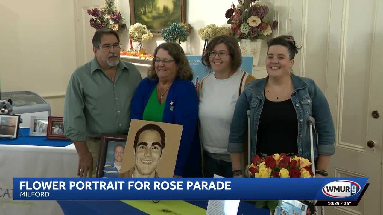 NH family commemorates late son with portrait to be featured in Rose Parade