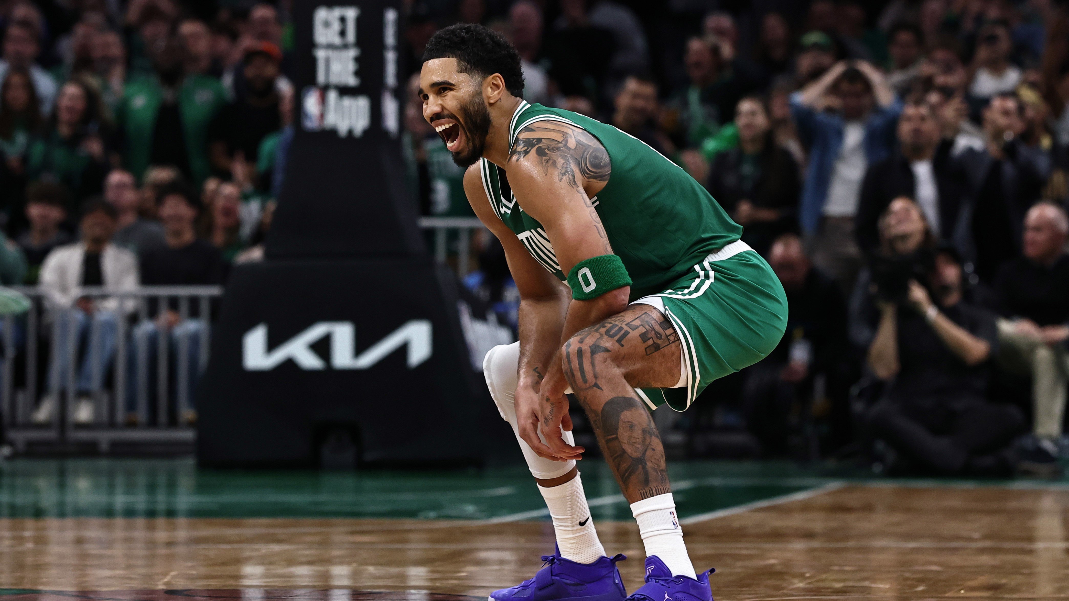 Did Jaylen Brown 'demand' trade from C's? Scal clarifies comments