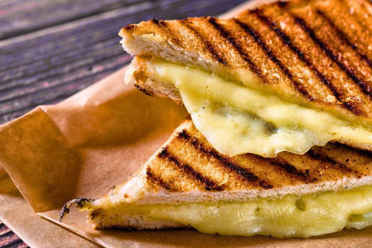 Cheese toasties are crispier and taste better if you add simple ...
