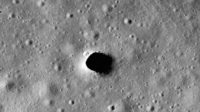 NASA will probe a moon pit that may hide a 31-mile lava tube
