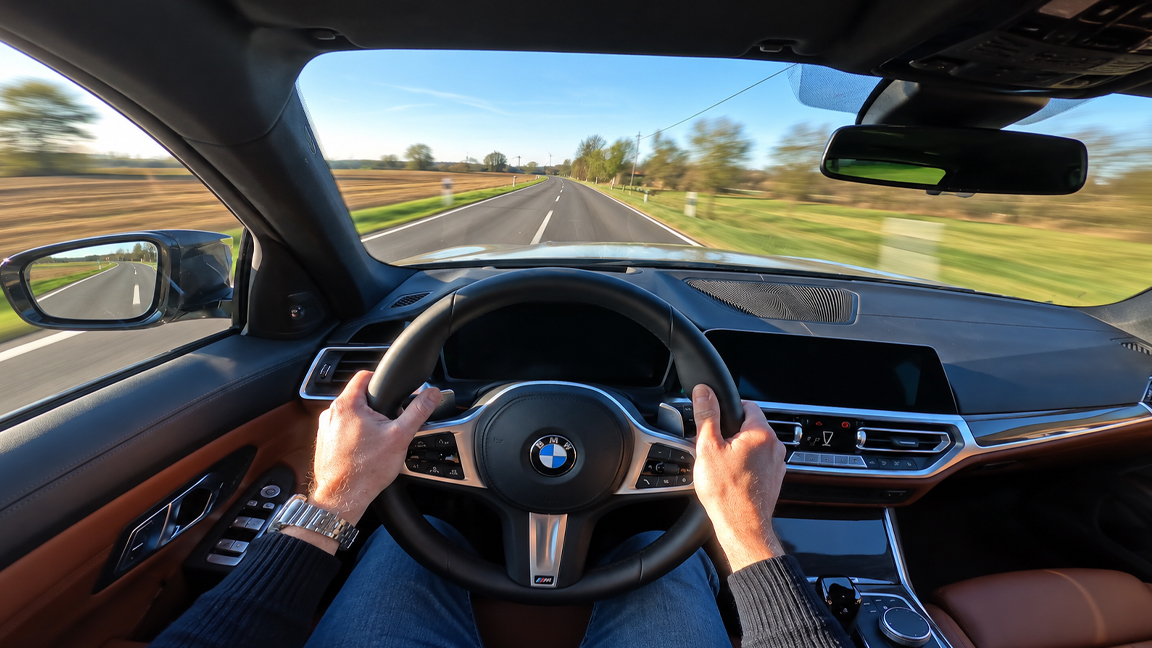 BMW M340i B58 test drive POV con suono motore perfetto