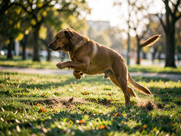 Why do dogs kick the ground after they poop? The real reason behind it