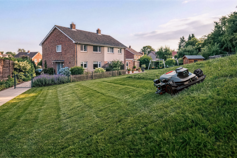 Sunseeker Elite proves robot mowers can navigate complex yards at Equip ...