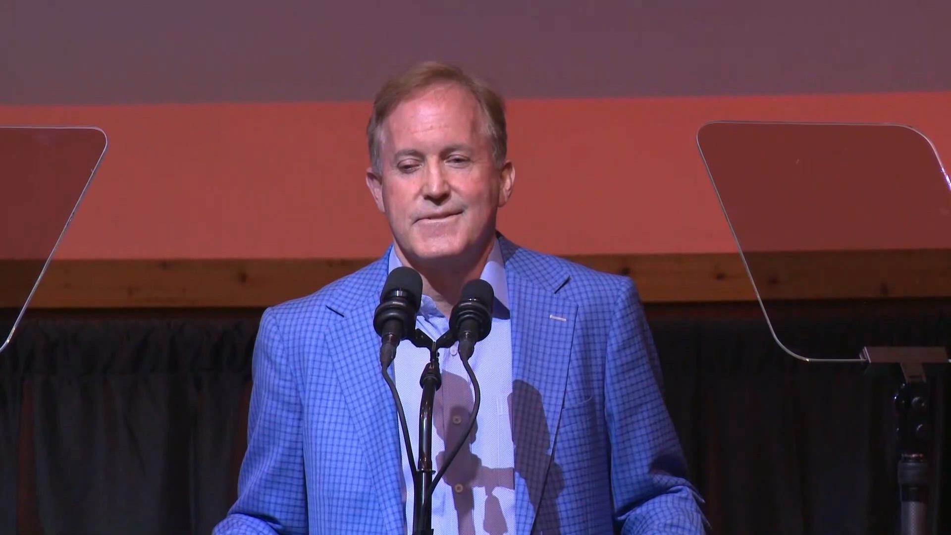 Ken Paxton holds rally in Selma; James Talarico casts his vote