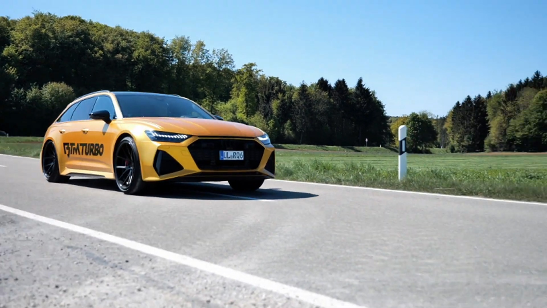 Der BTM Turbo RS6 zeigt seine gewaltige Leistung