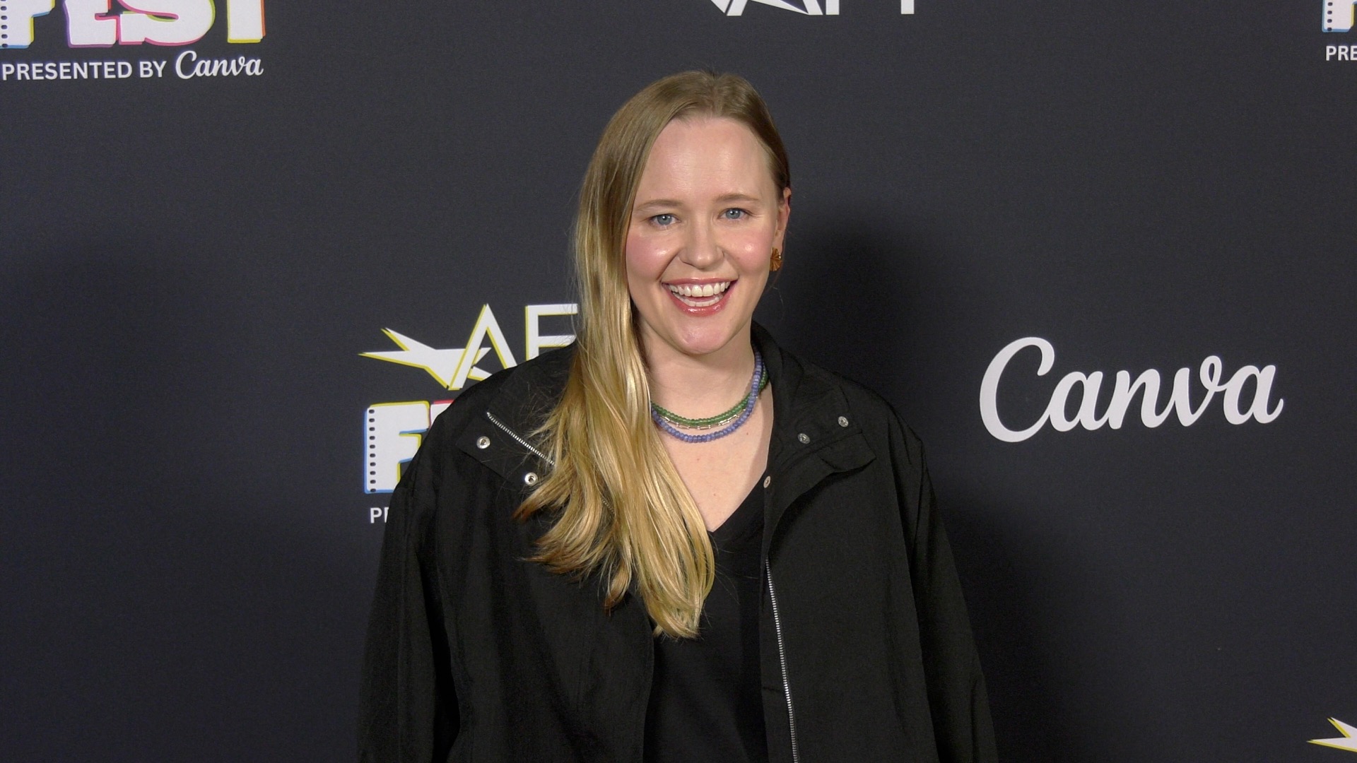 Kelly O'Sullivan on the red carpet at the special screening of 