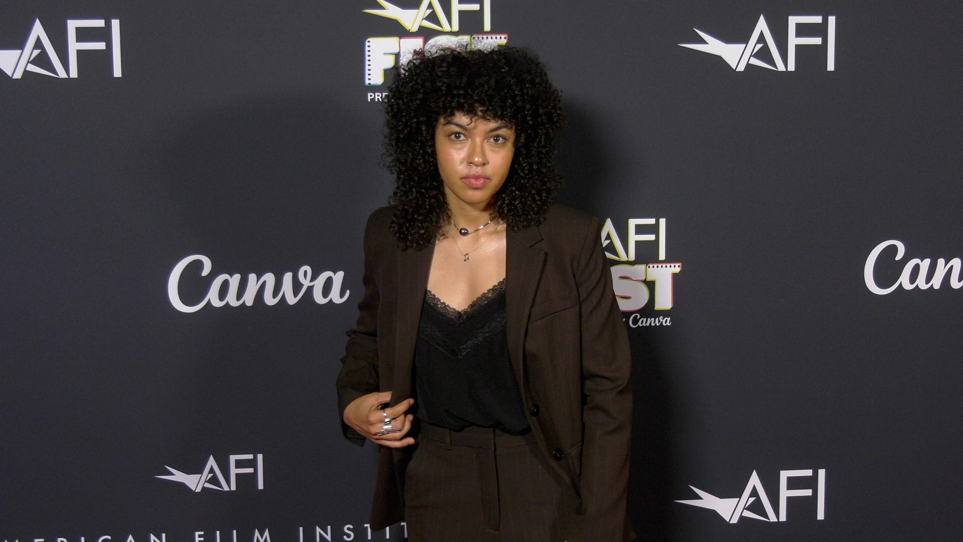 Kaya Ralls on the red carpet at the special screening of 