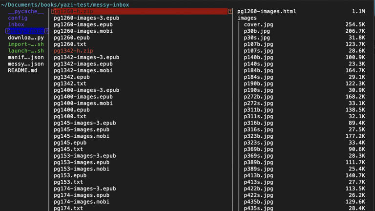 I paired Calibre with this TUI file manager to tame my disastrously ...