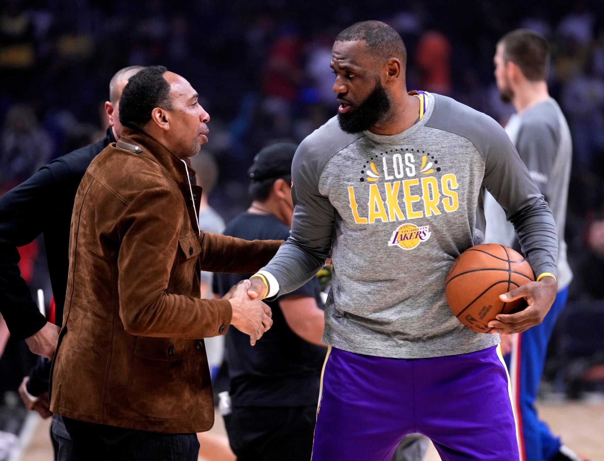 Stephen A Smith says LeBron James deserves better after Trump criticism