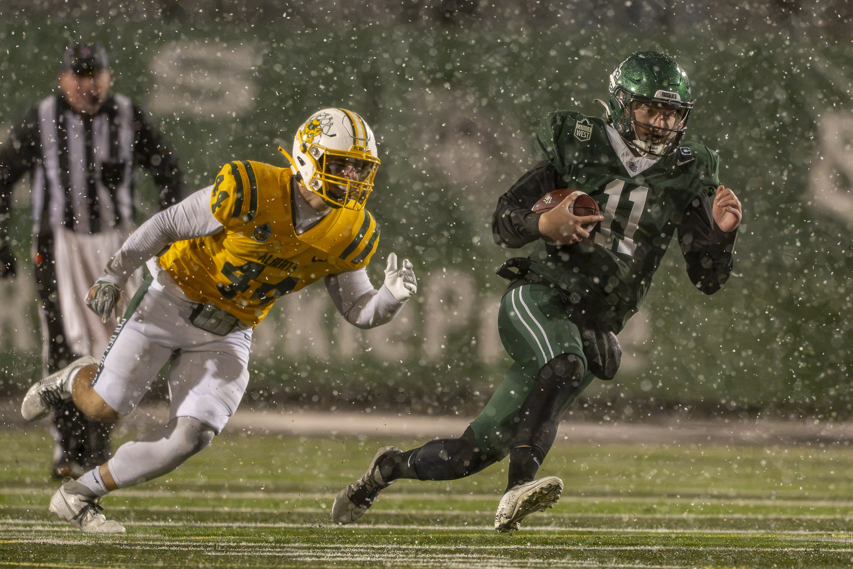 Wind, rain, snow: Huskies get wild weather, a broken record, and a last ...