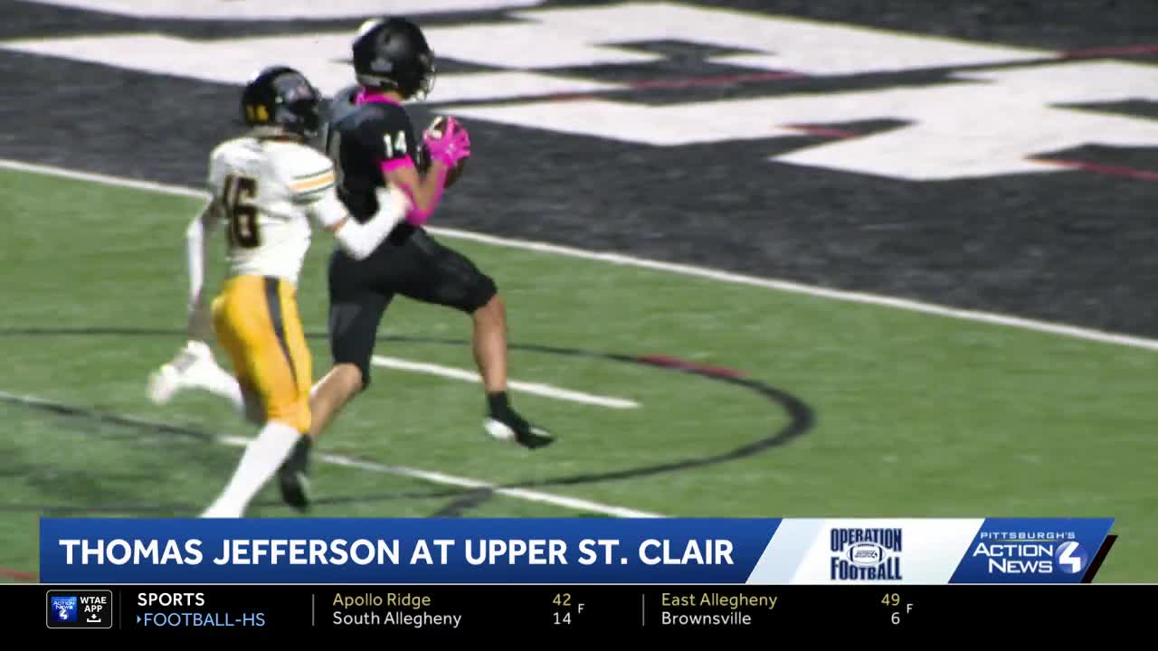 Operation football: Upper St. Clair beats Thomas Jefferson