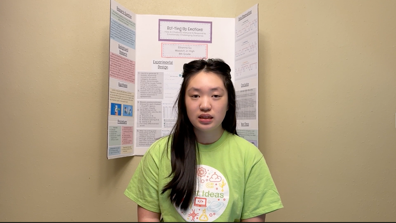 Bot-tling up emotions: Teen tests AI empathy on 84 scenarios; slang ...