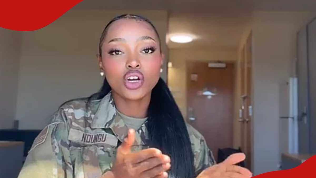 US-based Kenyan TikToker shares tips on how to join military in America