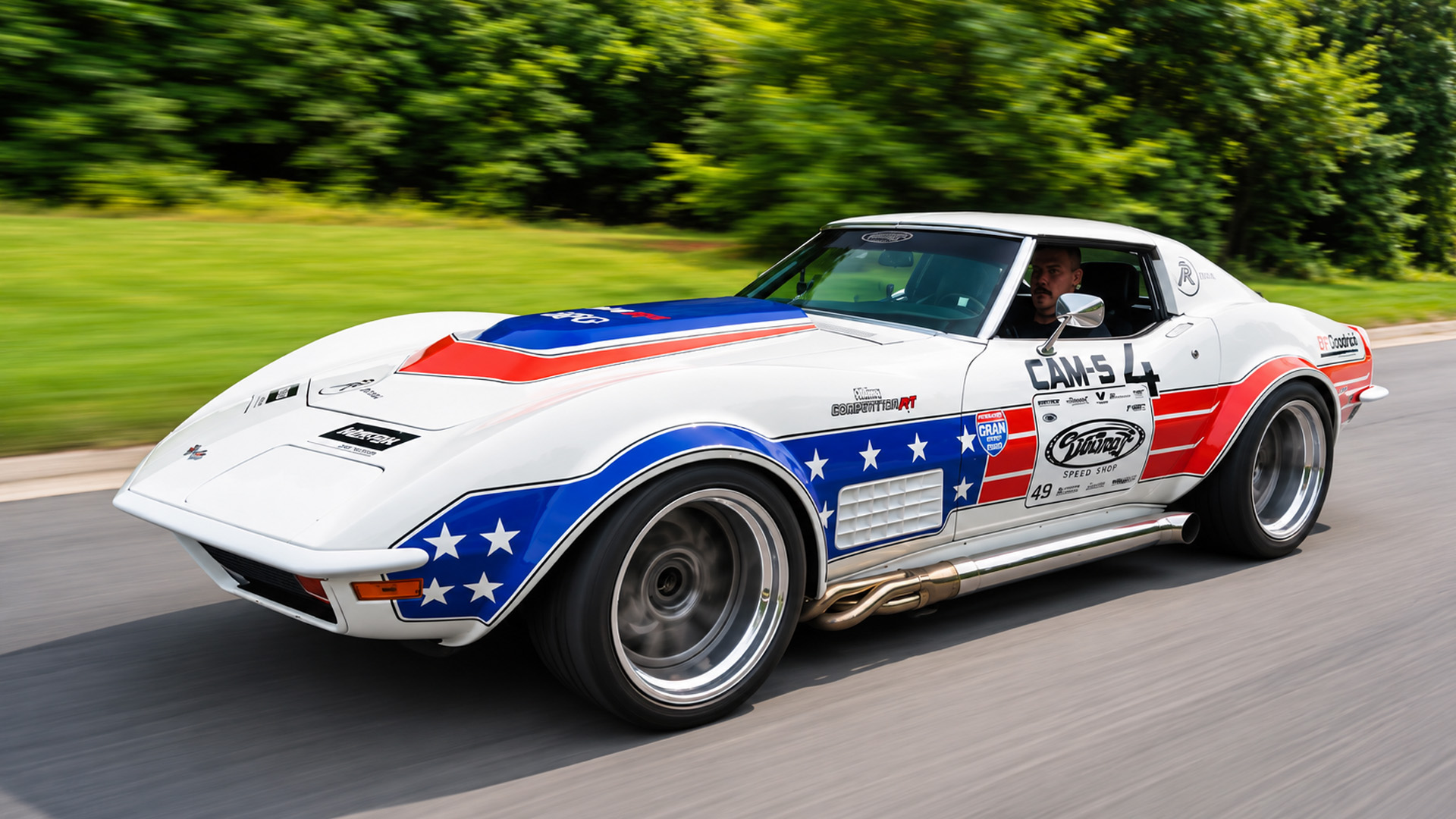 Classic C3 Corvette unleashes 550 HP on public roads